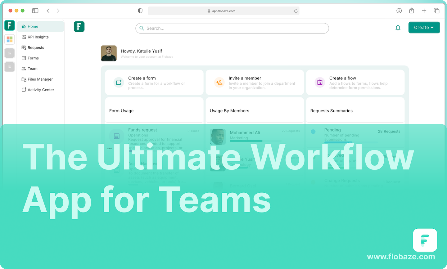 Introducing Flobaze: The Ultimate Workflow App for Teams